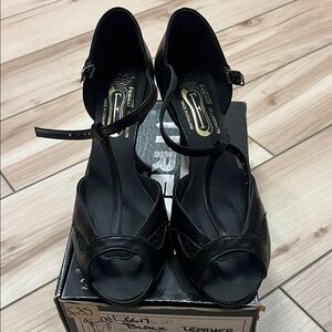 Freed of London Black dance shoe2 inch heel